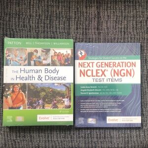 REVOLVE Health and NCLEX Test Prep Book Set - Green and Blue Covers